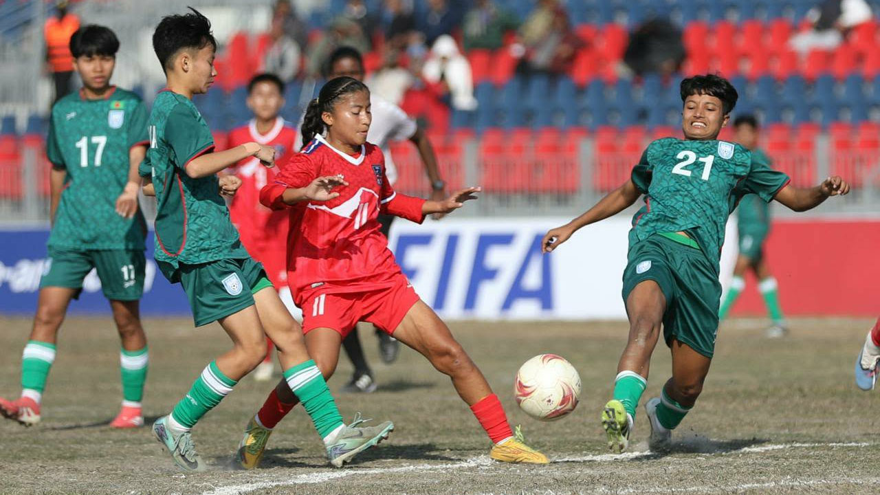 নেপালকে হারিয়ে ফাইনালে ভারতের মুখোমুখি বাংলাদেশ